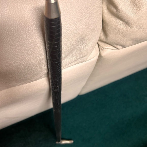 Neiman Marcus Silver Camel Cane with Carved Wood - Picture 5 of 7